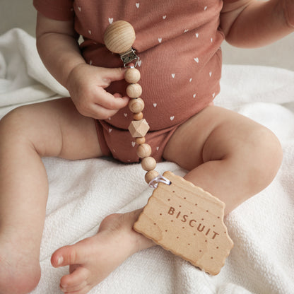 Personalised new baby gift box with footprint kit - leaf wreath