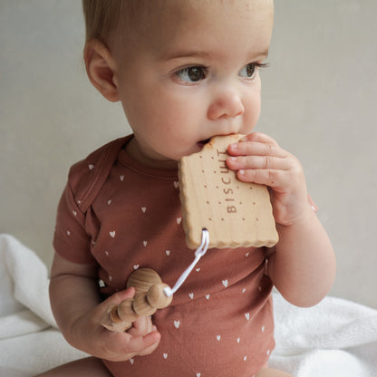 Beech wood biscuit teether ONLY