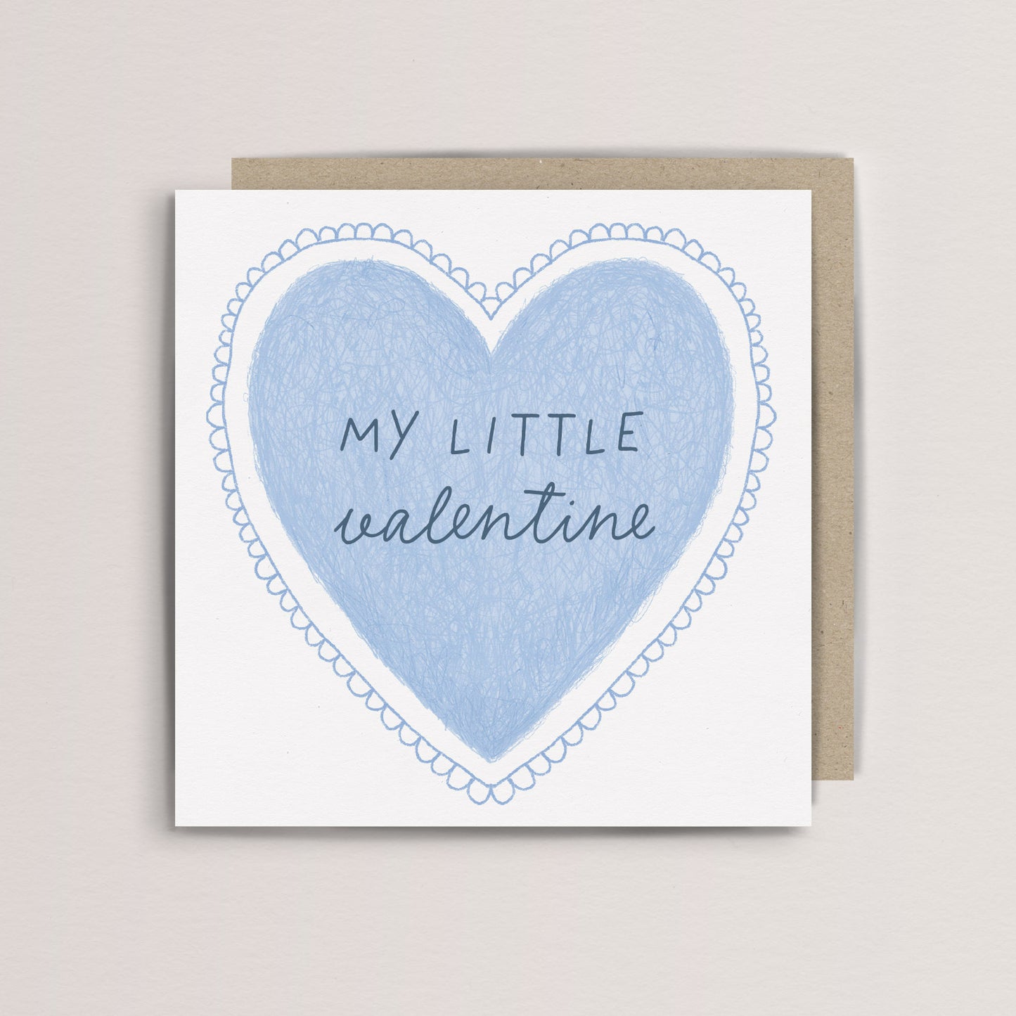 My little valentine card