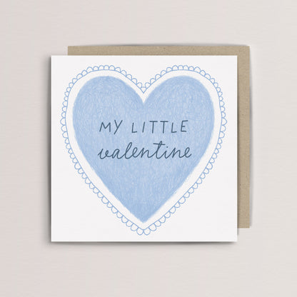 My little valentine card