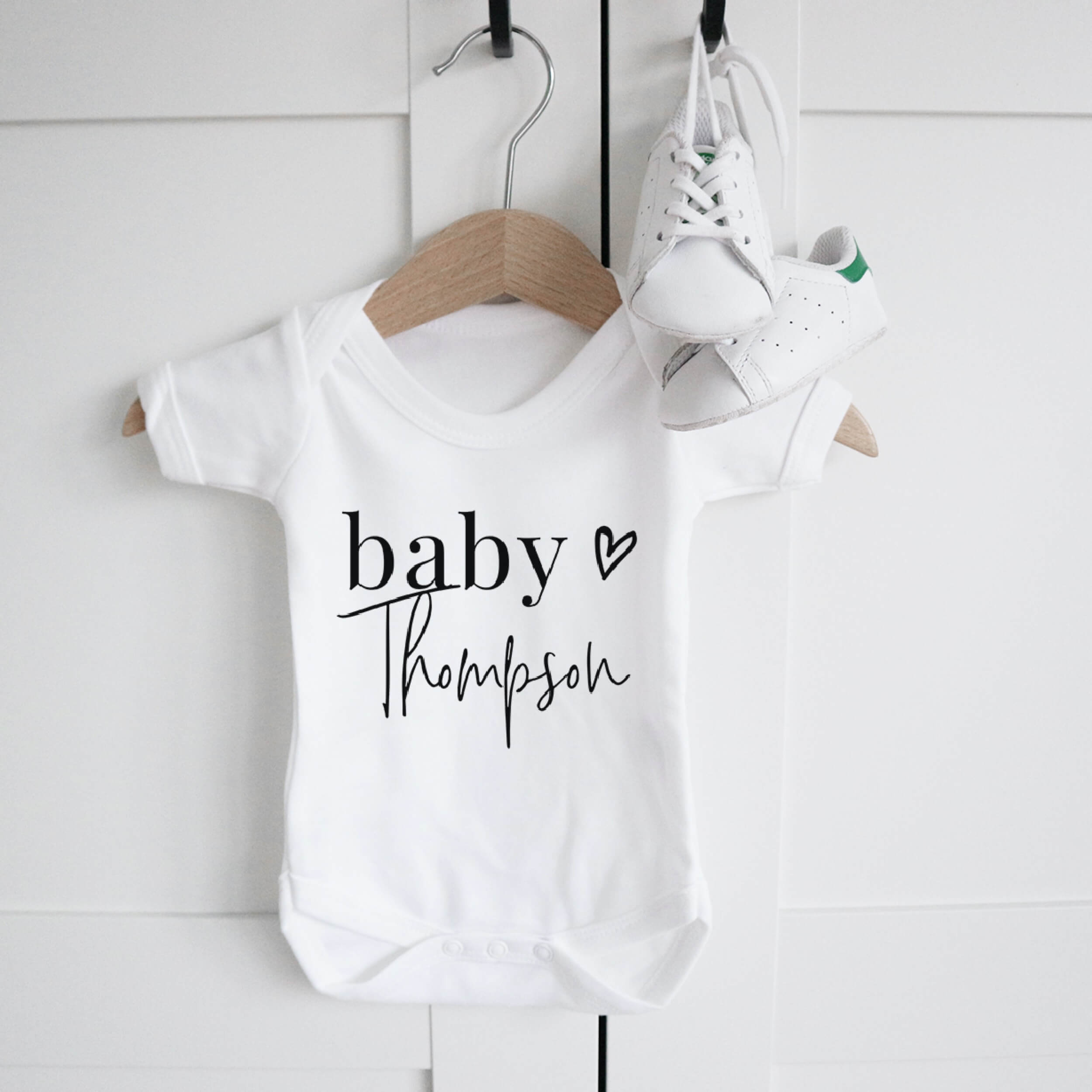 Personalised baby outlet bodysuit